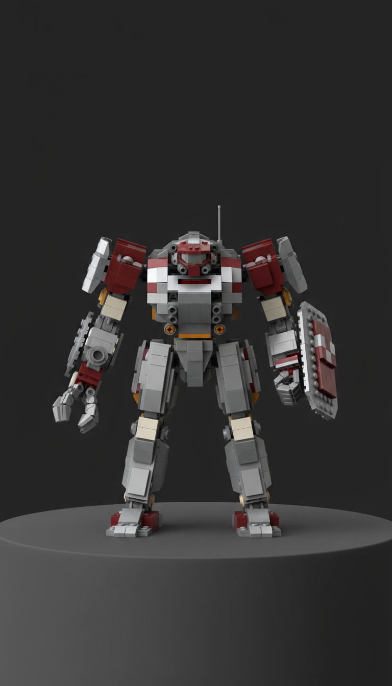 Buildable Rooftop Battle Set