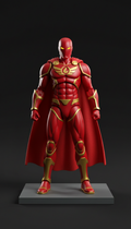 Metal-Core Action Figure